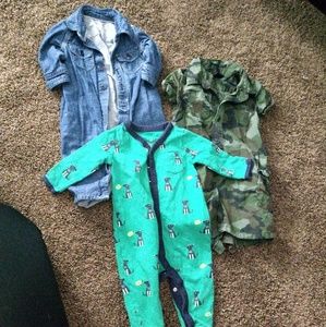 Baby Gap bundle 3-6 months and one 6-9 months